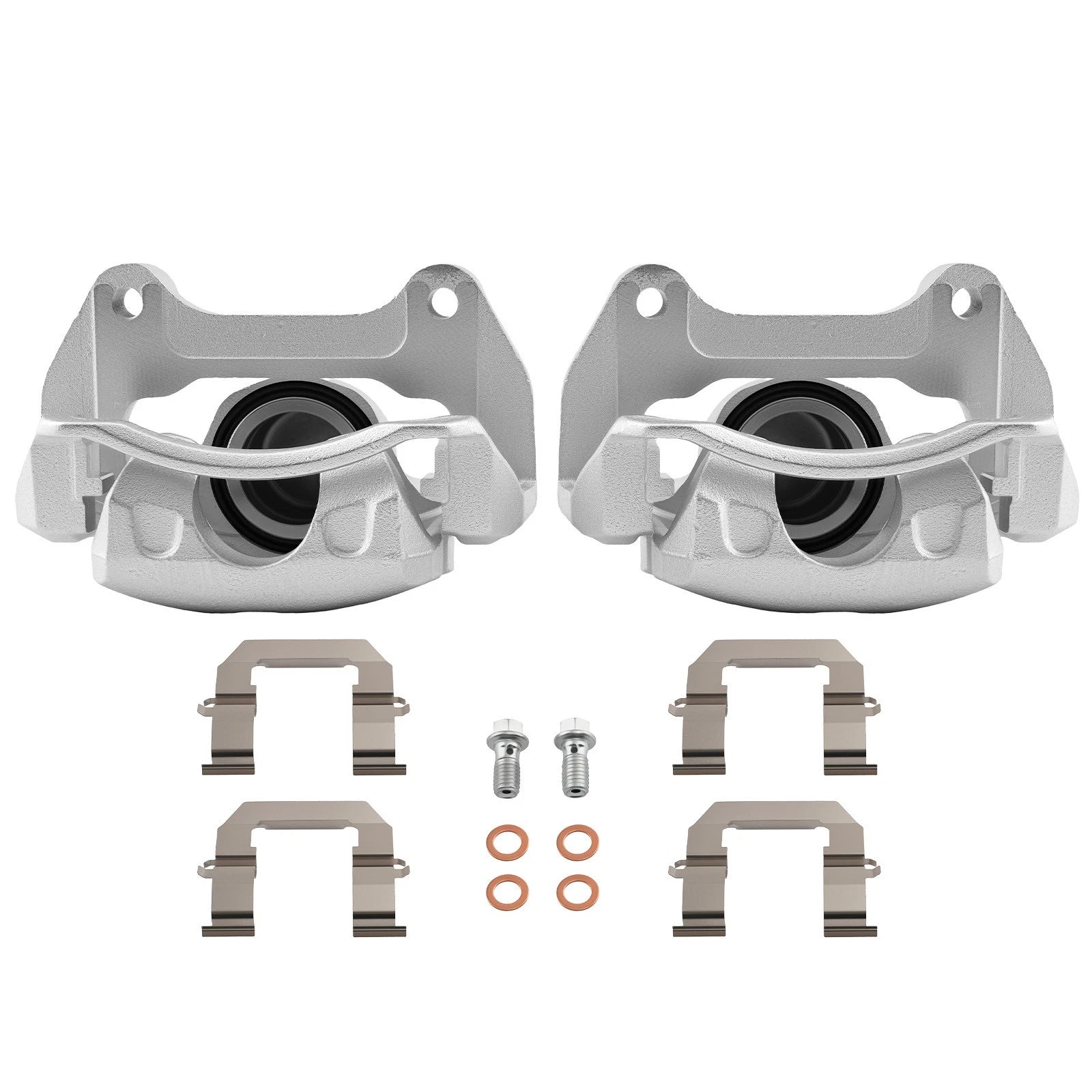 Front Disc Brake Calipers w/ Brackets for Buick Regal/Cascada (2011–2019)