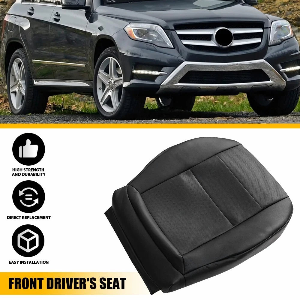 Driver Bottom Leather Seat Cover for Mercedes Benz GLK280 GLK300 (2008–2015)