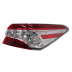 Replacement Passenger Side Outer Tail Light Assembly for Toyota Camry (2018–2021)