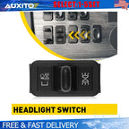 Headlight Control Switch for Freightliner Columbia (2001–2011) 10 Terminal Black