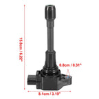 Set of 4 Engine Ignition Coils for Nissan Altima Rogue Cube (2007–2019) 22448JA00A 22448-1KT0A