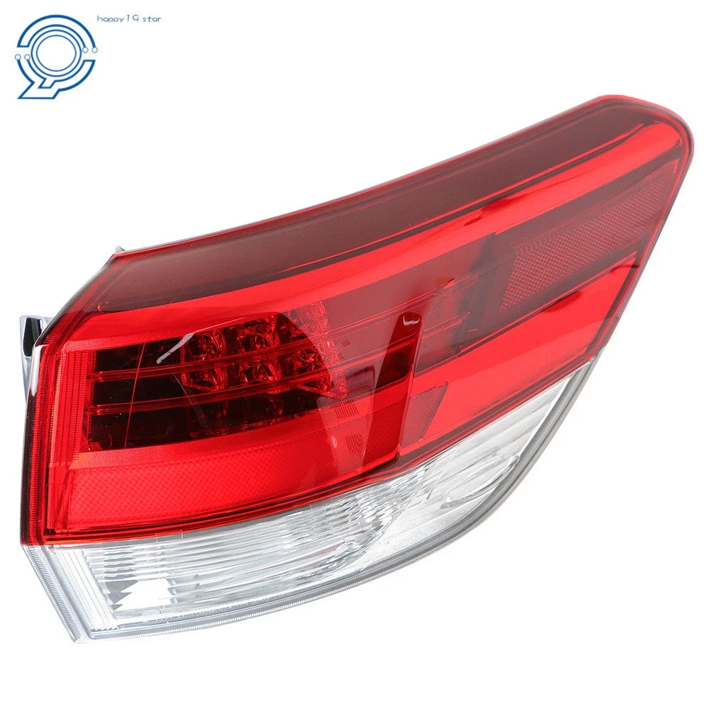 Passenger Right Side Outer Tail Lights for Toyota Highlander (2017-2019)
