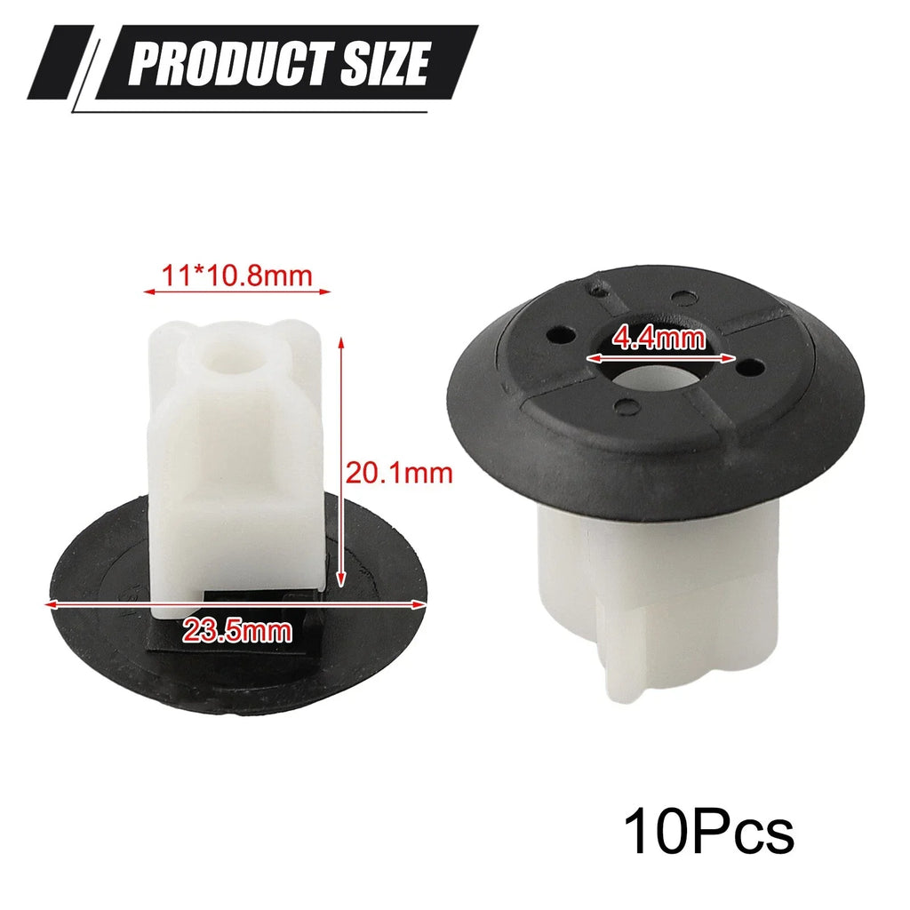 Plastic Interior Trim Clip 10-Pack for Vehicle