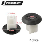 Plastic Interior Trim Clip 10-Pack for Vehicle