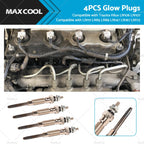4X Glow Plug for Toyota Hilux (LN85–LN167)