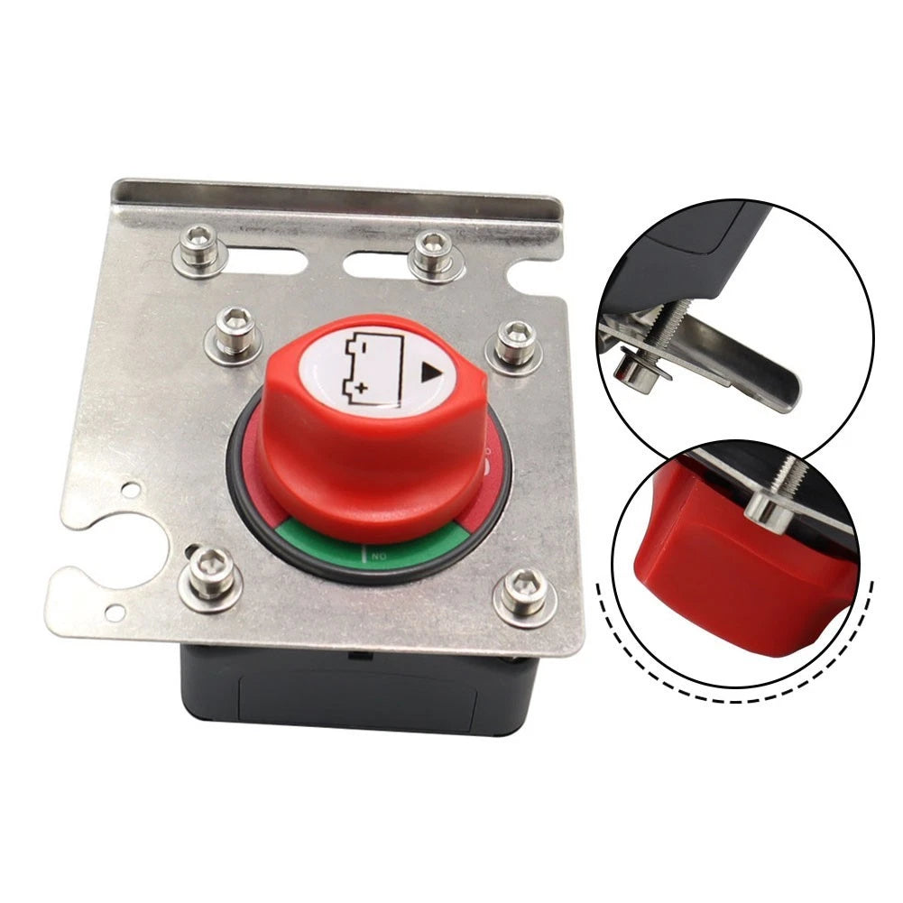 Battery Selector Switch for RV Marine Electrical Panels (12V 48V)