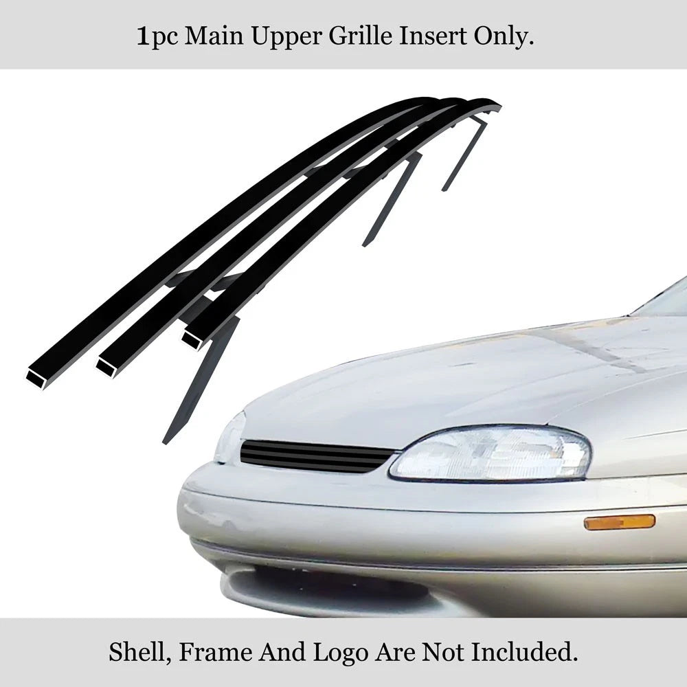 Upper Black Billet Grille Insert for Chevy Monte Carlo (1995-1999)