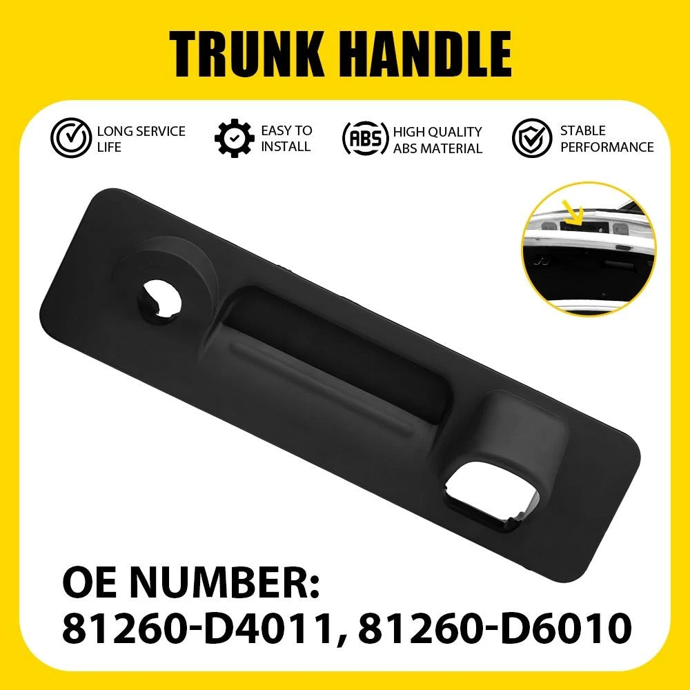 Outside Trunk Lid Lock Release Handle for Kia Optima (2016–2020) #81260-D4011