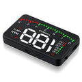 3.5" HUD Head Up Display OBD II Speedometer for A900