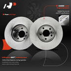 Front Disc Brake Rotors for BMW X3 X4 (2011-2017)