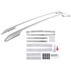 Aluminum Roof Cargo Bars for Nissan Rogue (2014–2020) 165lbs Silver Rails