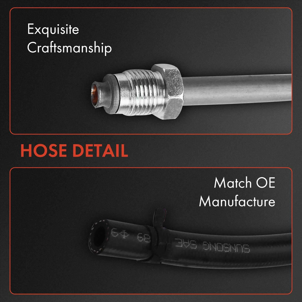Power Steering Return Line Hose Assembly for Chevy Silverado 2500 3500 (2001-2007)