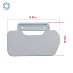 Set of 2 Sun Visors for Toyota FJ Cruiser (2007–2014) Gray