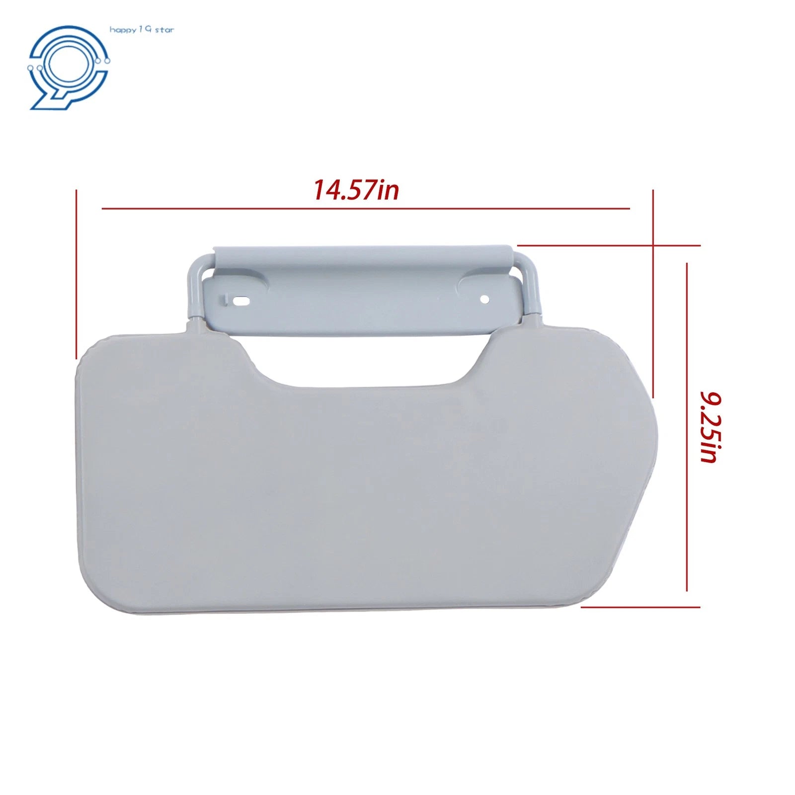 Set of 2 Sun Visors for Toyota FJ Cruiser (2007–2014) Gray