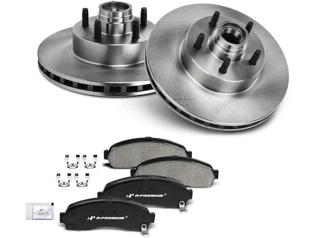 Front Brake Pad and Rotor Kit for Mazda B4000 (2003–2004) TW615BY