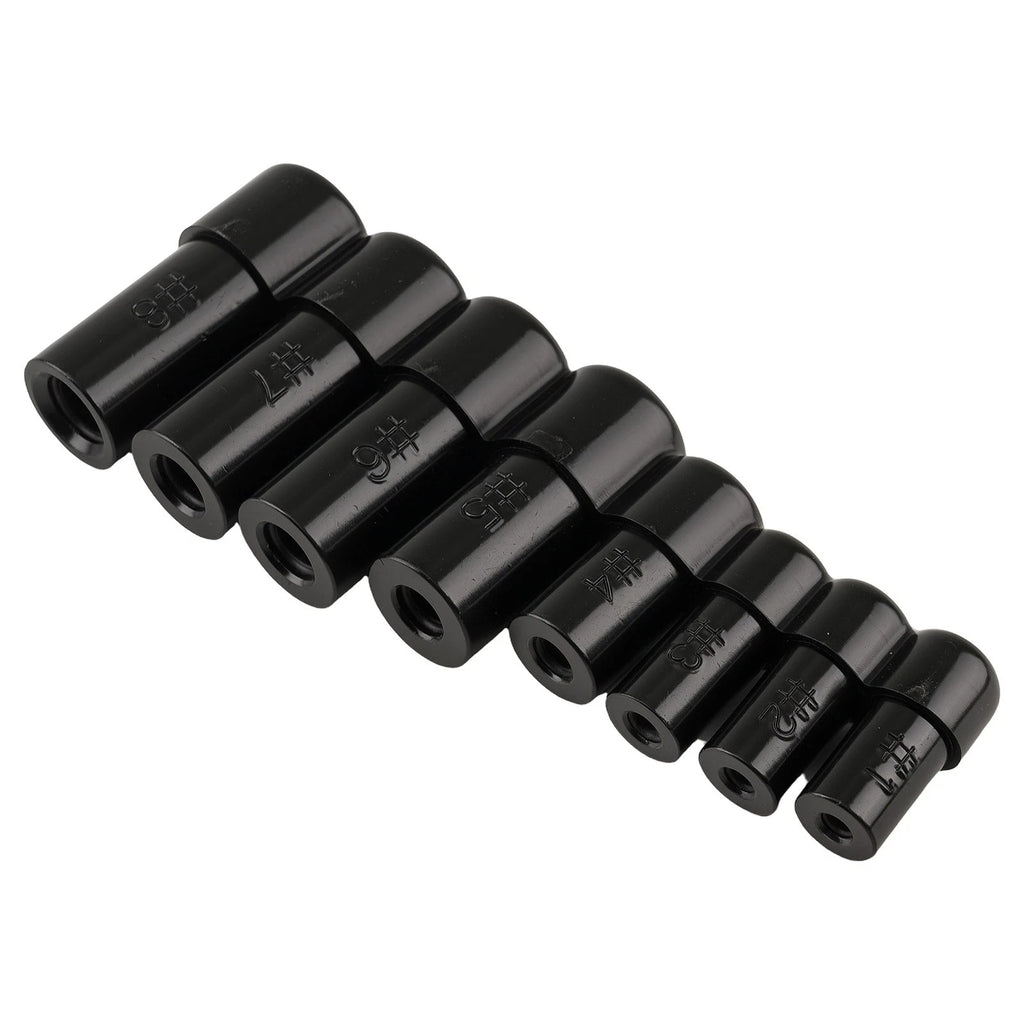 Set of 4 Tap Socket Adapters for Thread Making 1/8-1/2in NPT