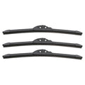 Set of 3 Wiper Blades for Valeo DuraBeam (Front LH 22", RH 21", Rear 15")