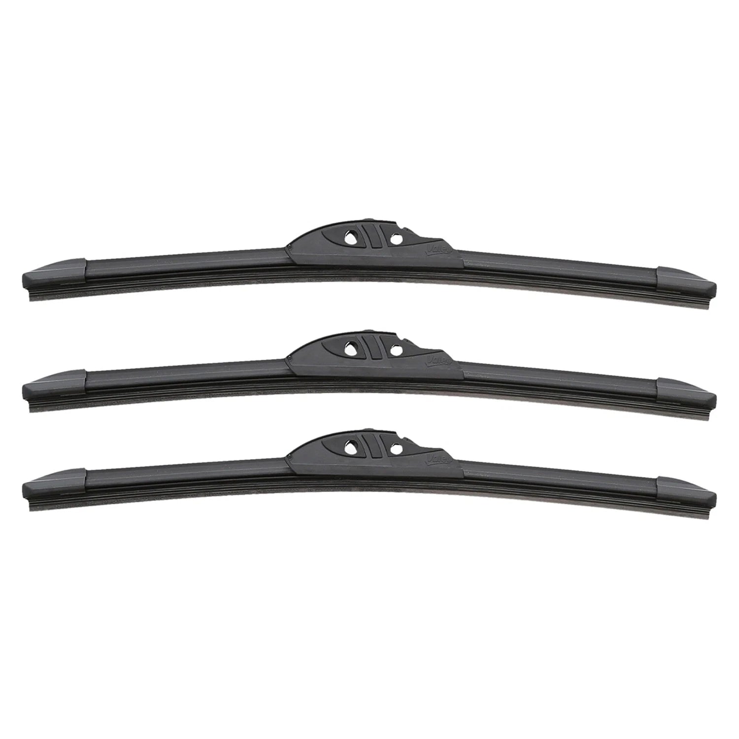 Set of 3 Wiper Blades for Valeo DuraBeam (Front LH 22", RH 21", Rear 15")