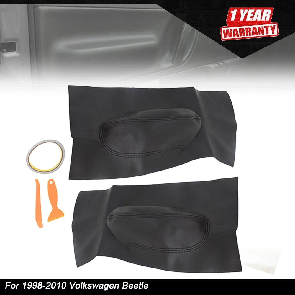 Set of 4 Black Door Panel Insert Cards for Volkswagen Beetle (1998â2010)