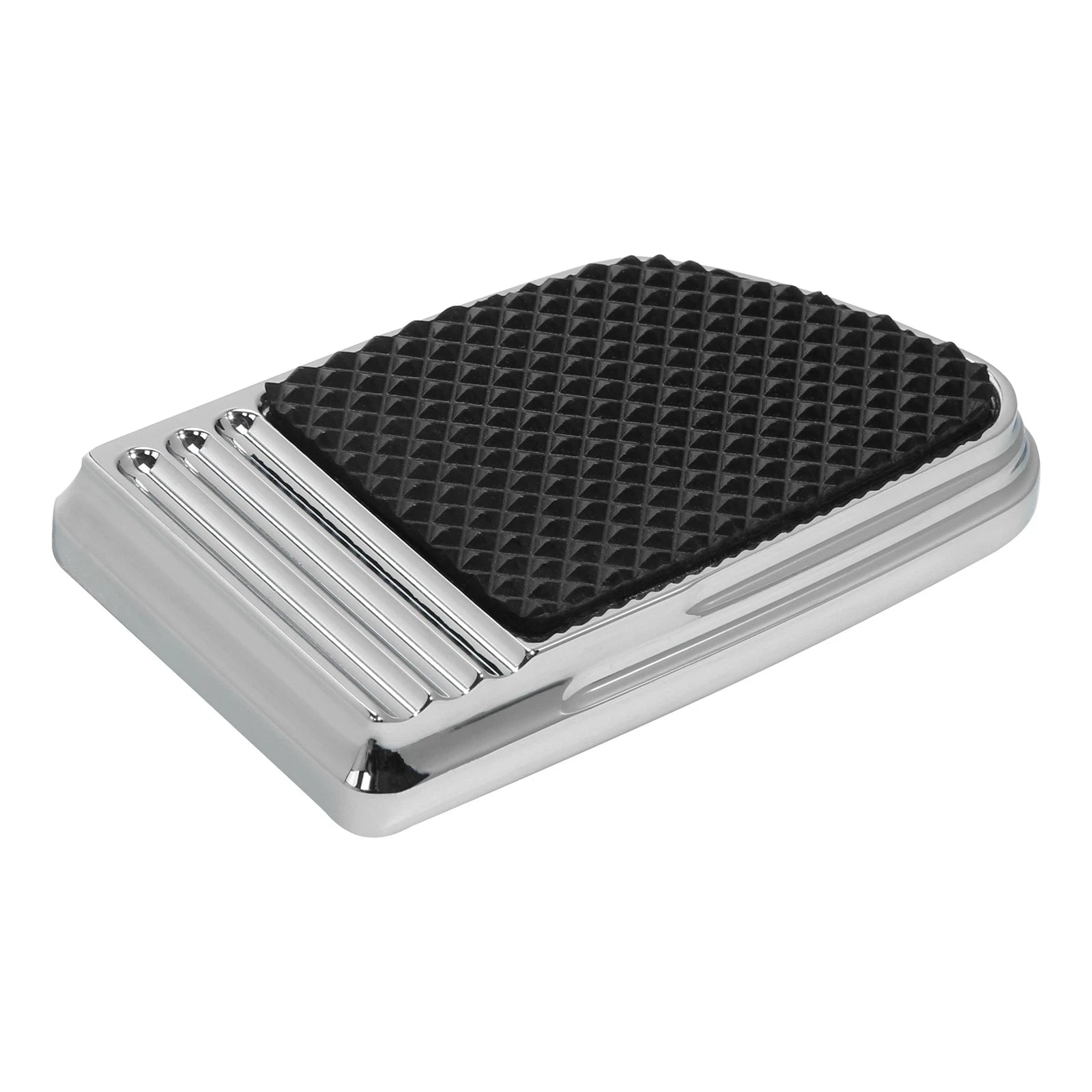 Chrome Brake Pedal Pad for Harley Sportster XL883 1200 (2014–2022), Softail (1984–2017)