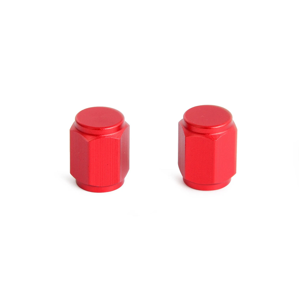 1 Pair CNC Anodized Rim Lock Nuts & Tire Valve Stem Caps for KTM Suzuki (Universal)