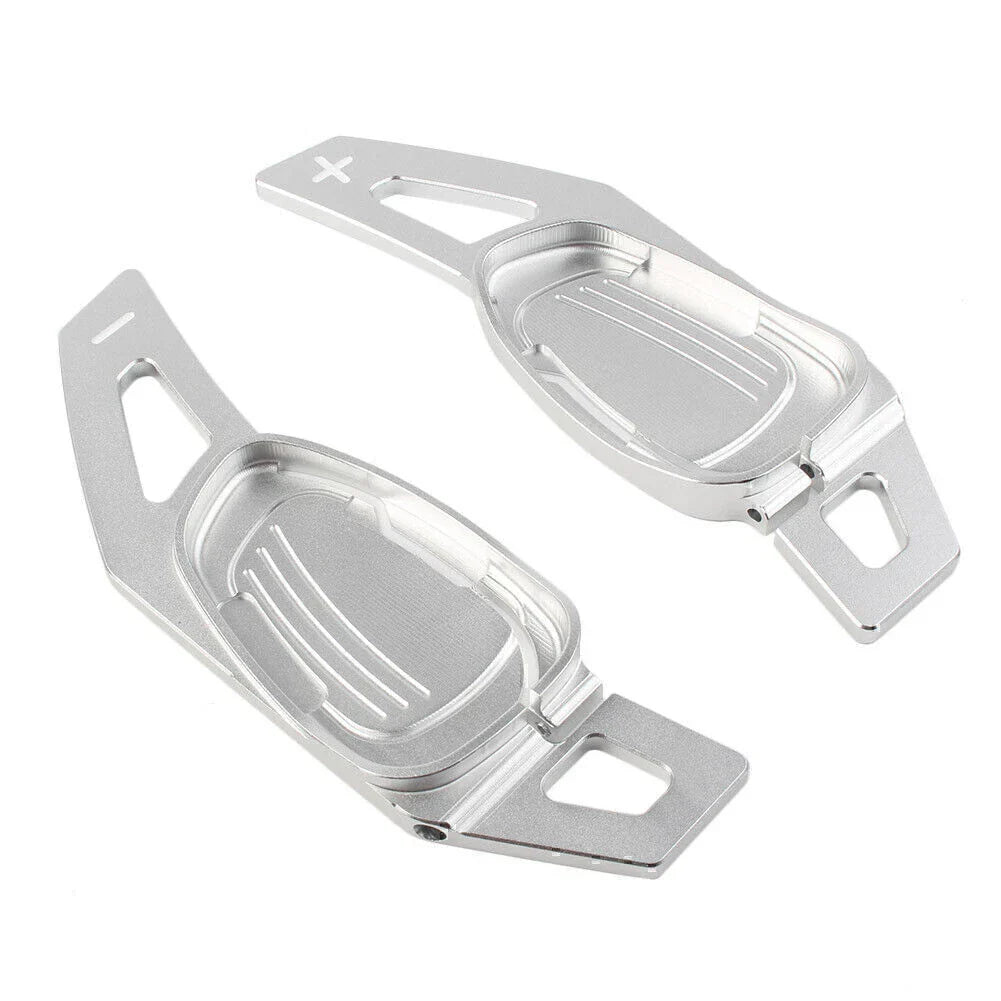 Aluminum Silver Shift Paddle Extensions for Audi A5/S5/SQ5 (2016)