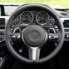 Black Steering Paddle Shifter Extend Cover for BMW 435i 220i