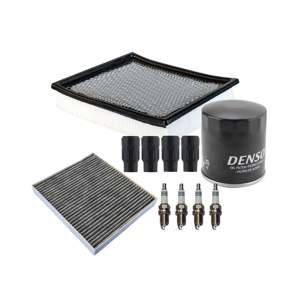 Denso Tune Up Kit 4 Spark Plugs & Boots for Dodge Journey (2009–2020)