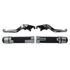Set of 2 Extendable Brake Clutch Lever Handlebar Grips for Honda CB1100 CB1300