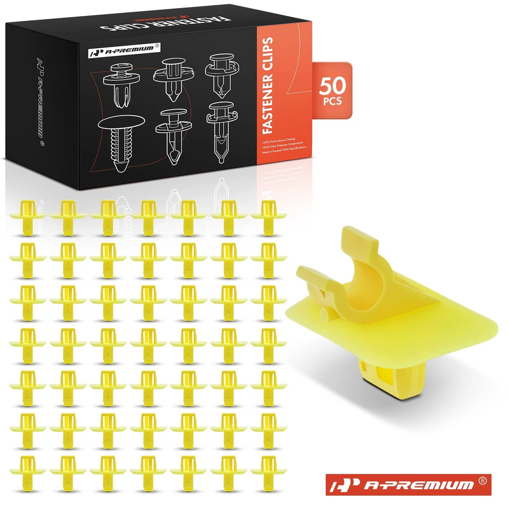 50Pcs Nylon Hood Support Prop Rod Clips for Jeep 