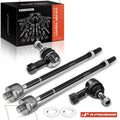 Set of 4 Inner & Outer Tie Rods for Chevrolet Sonic (2012â2019)