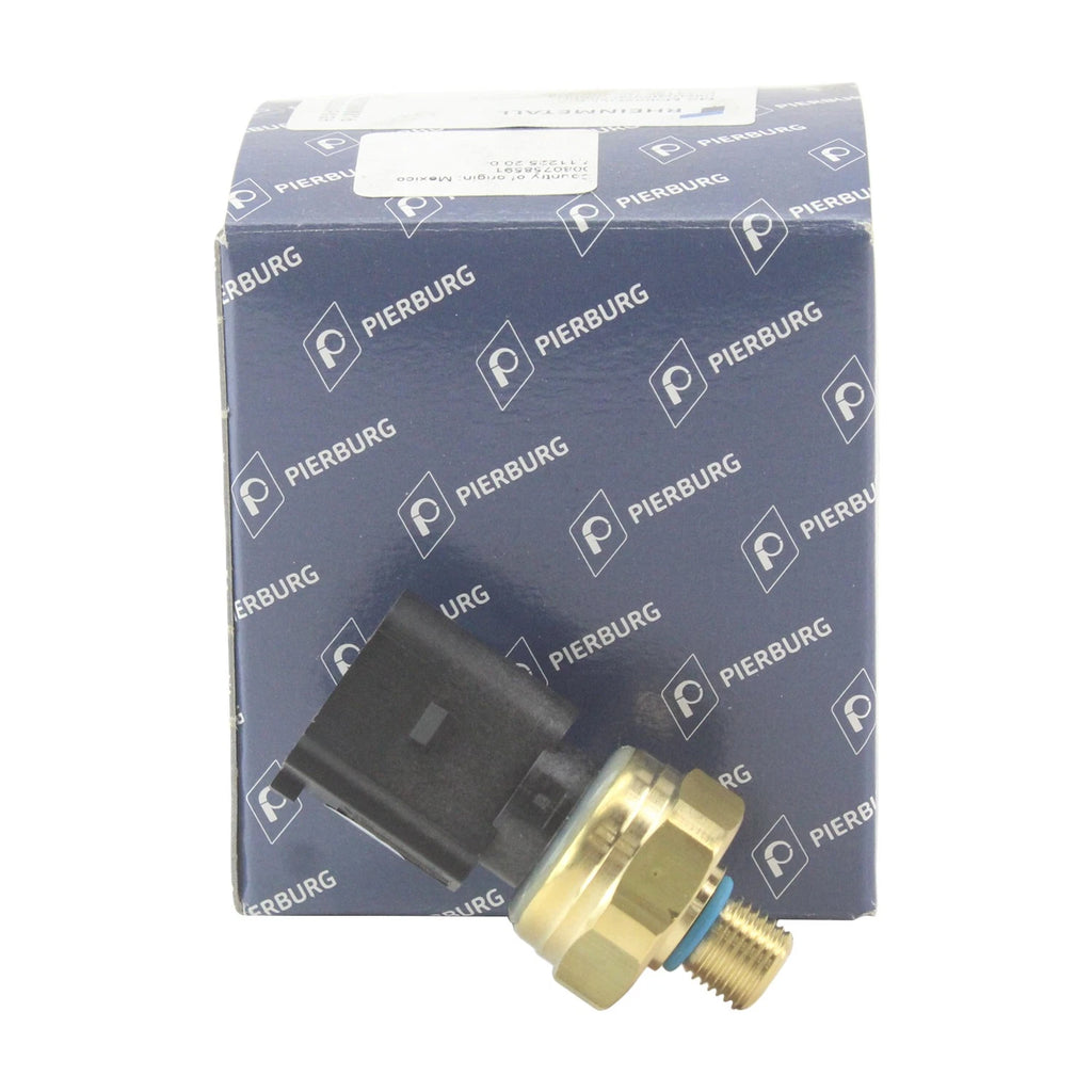 Pierburg Fuel Pressure Sensor for Audi A3 A4 A5 A6 Q5 Q7 R8 VW GTI Jetta Touareg (2000–2023)