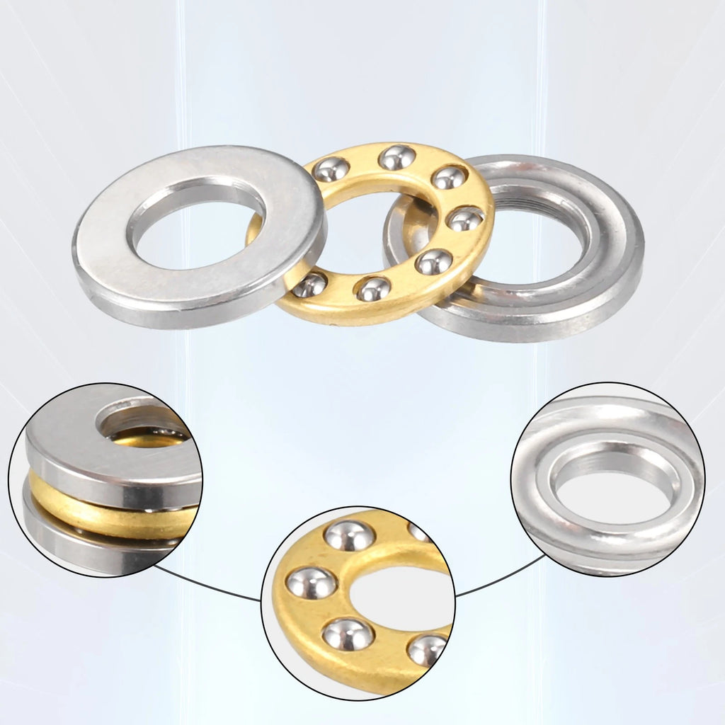 4X Thrust Ball Bearing 5x10x4mm for Car (F5-10M)
