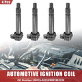 Set of 4 Ignition Coils for Toyota Celica (2000–2005) No. 9091902238