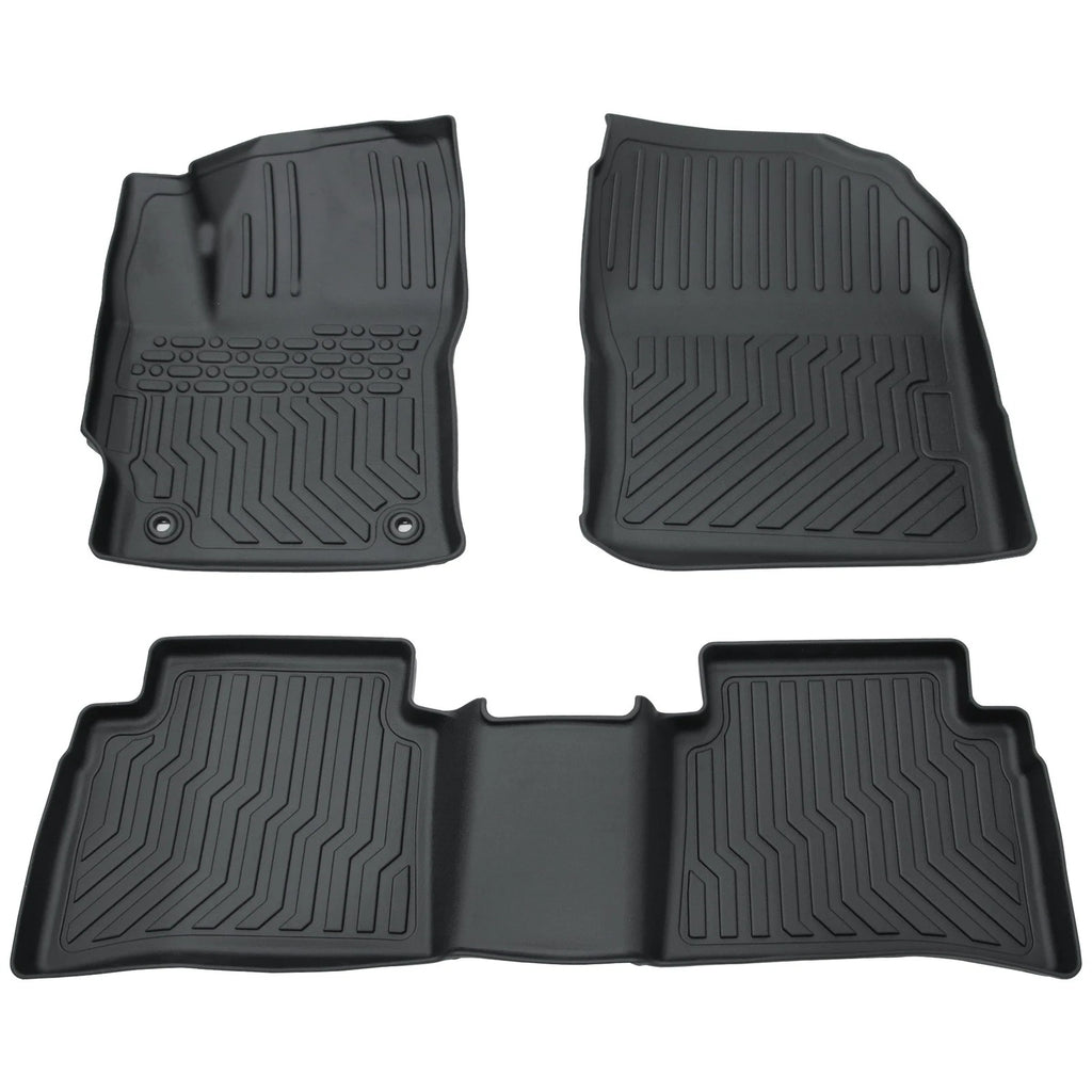 Set of 4 TPE Rubber Floor Mats for Toyota Corolla Hybrid (2020–2024)