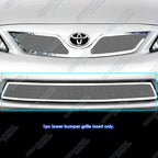 Stainless Chrome Mesh Grille Insert for Toyota Corolla (2011–2013)