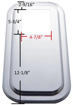 Stainless Shift Plate Floor Cover Extended Hood for Peterbilt (2000–2024)
