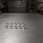 10PCS Stainless Steel Pipe Clamps for Fuel Hose 16-27mm