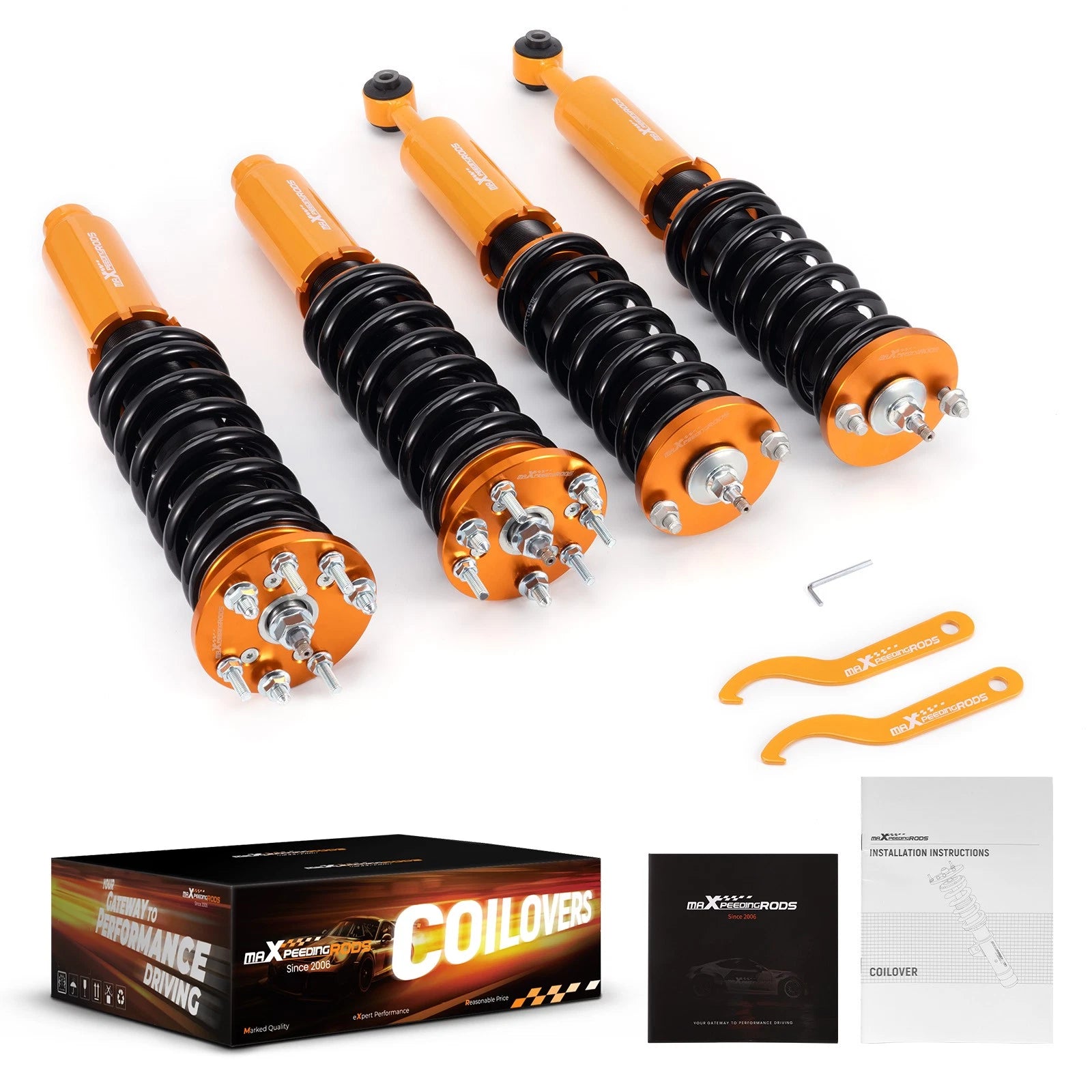 24 Way Damper Coilover Shock & Springs for Honda Accord (2003–2007)