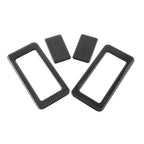 4 x Interior Rear Seat Switch Cover Trim for Jeep Wrangler JK (2011-2017)