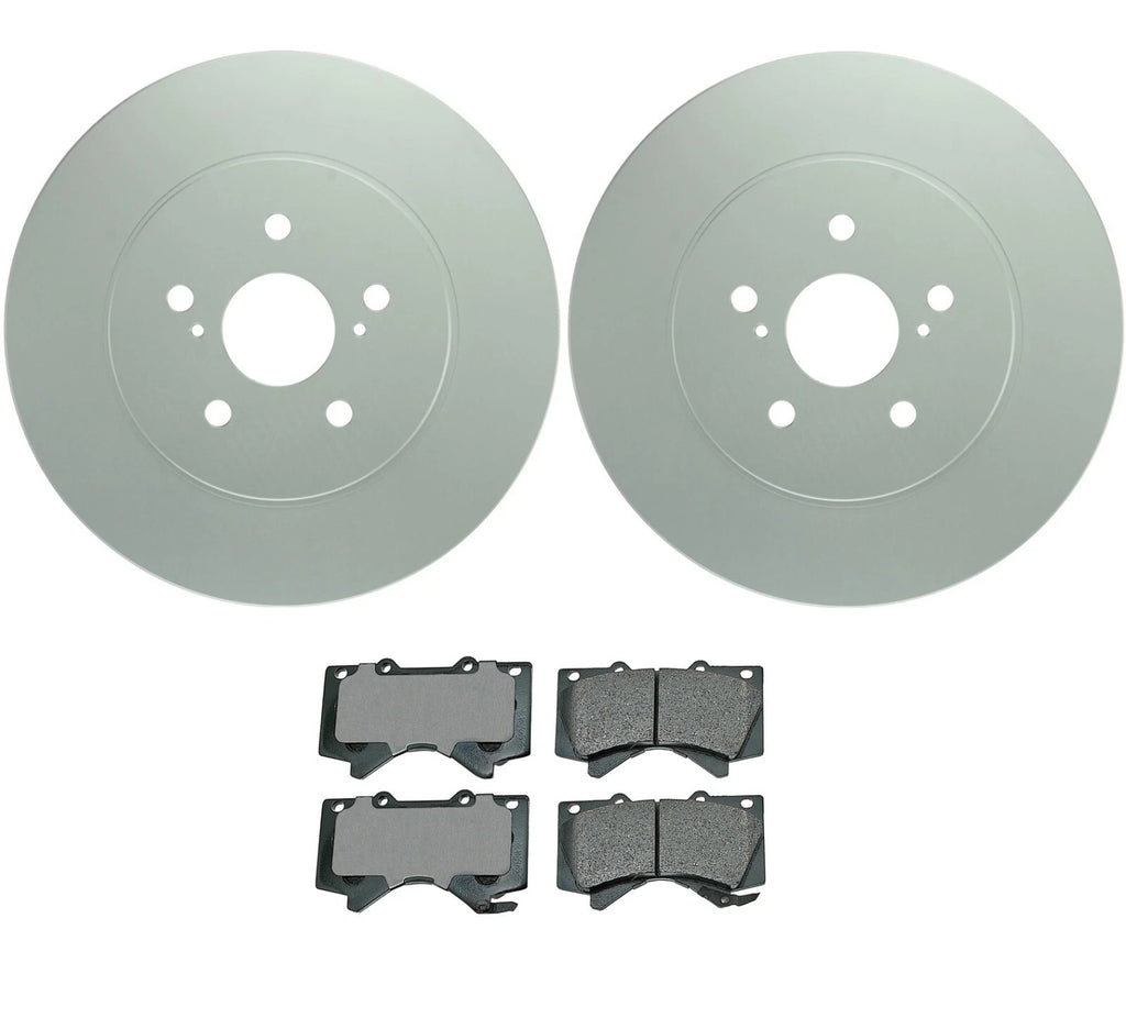 Akebono ProAct Front Brake Kit for Lexus LX570, Toyota Sequoia, Tundra (2007–2021)