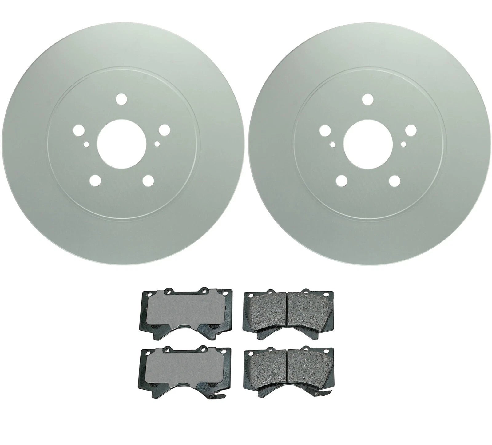 Akebono ProAct Front Brake Kit for Lexus LX570, Toyota Sequoia, Tundra (2007–2021)