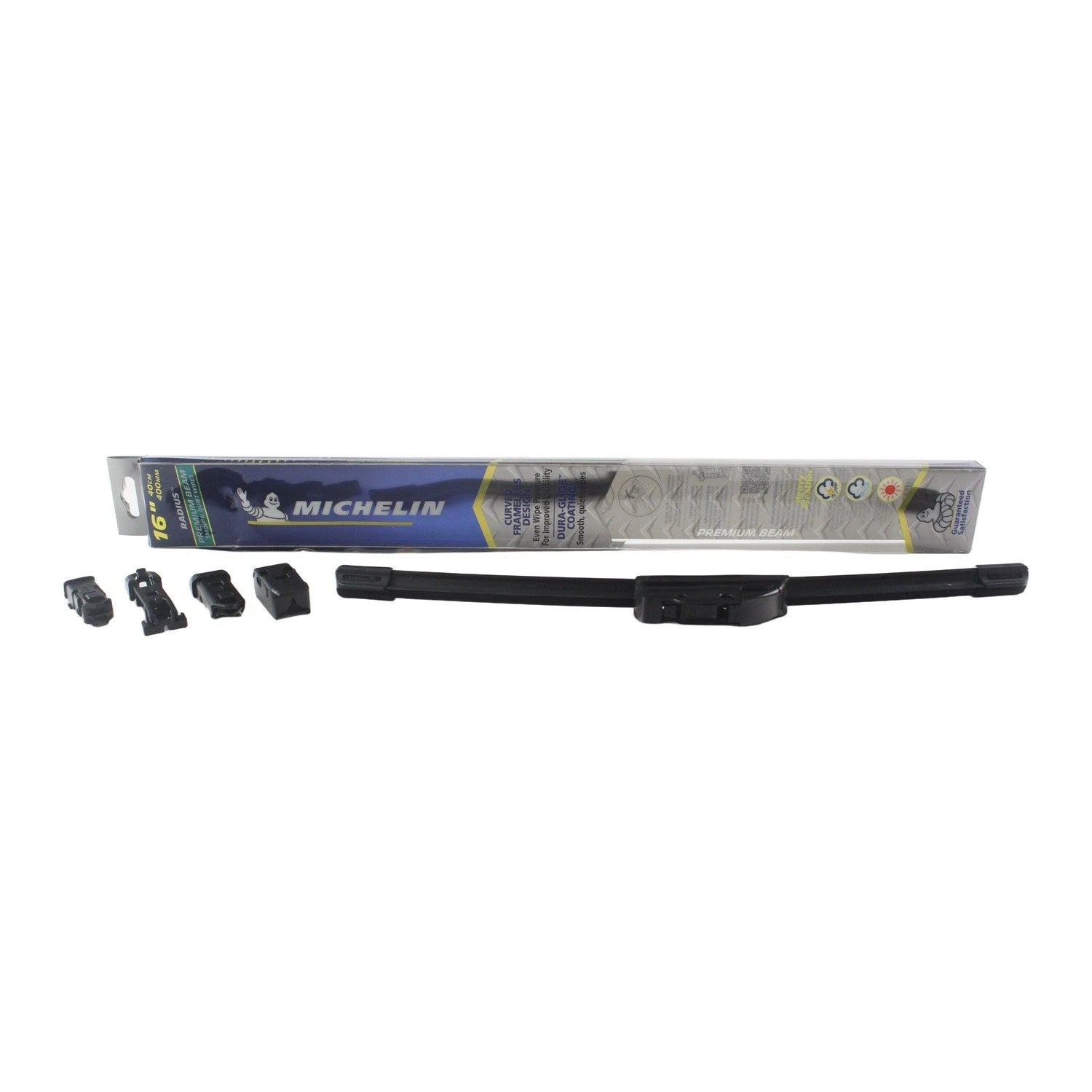 2X Michelin Radius Beam 16" Wiper Blades for Dodge B150 (1981–1994)