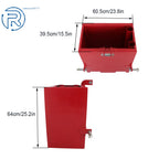 2" Quick Tach Ballast Box for Category 1 Tractor Loader