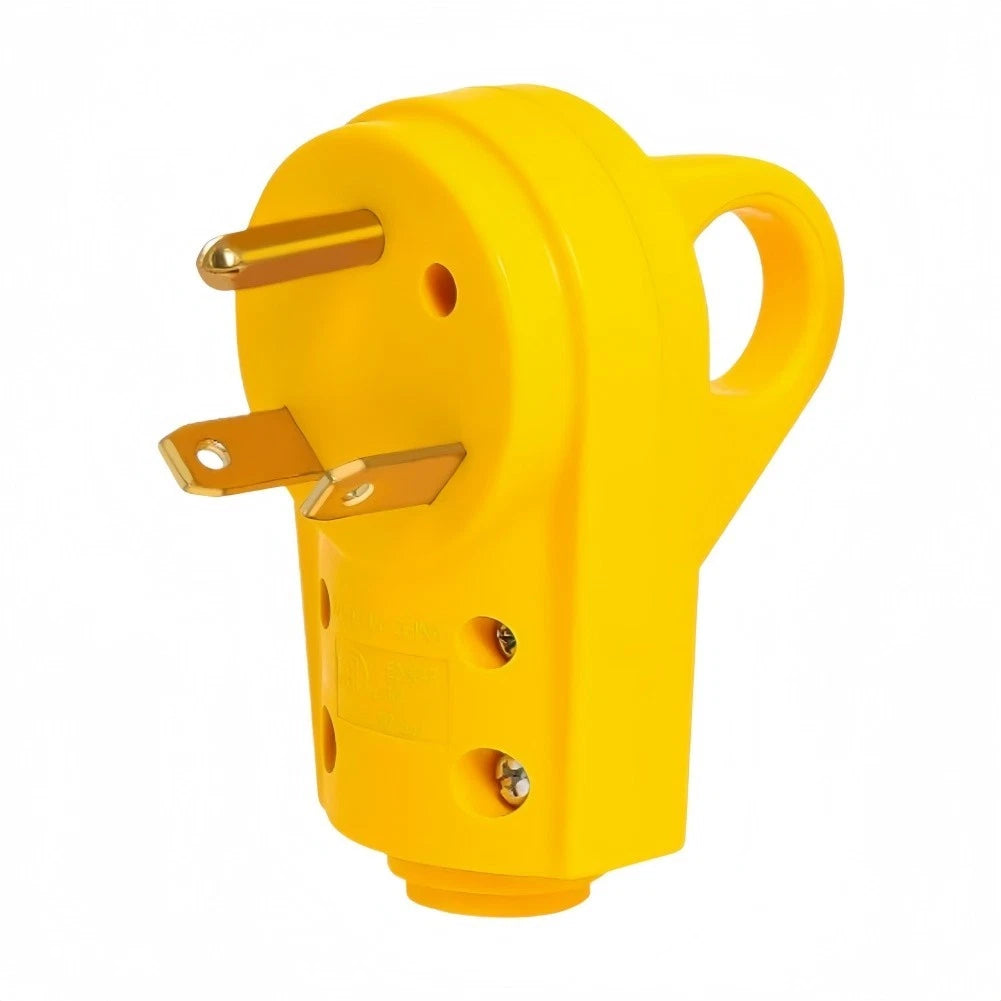 RV Power Connector 125V 30A Heavy Duty Male Female Copper (Universal)