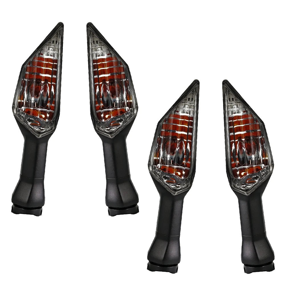 4X Turn Signal Lights for Kawasaki Ninja 250 300 650 Z650 Z900 Z1000 (2013–2023)