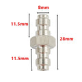 Double Male Quick-Disconnect Coupling Adaptor for Air Fill Station (Stainless Steel)