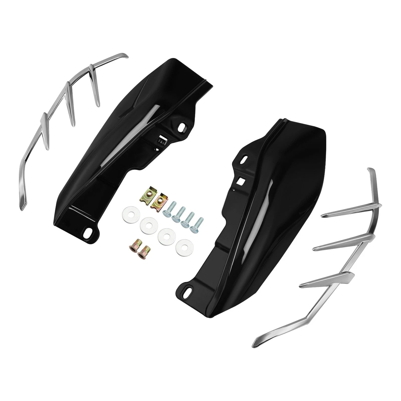 ABS Mid-Frame Air Deflector with Trims for Harley Touring Electra Road Glide (2009–2023)