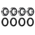 2X Front Wheel Bearing Seals for Kawasaki Mule 3000 3010 3020 4000 4010
