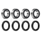 2X Front Wheel Bearing Seals for Kawasaki Mule 3000 3010 3020 4000 4010